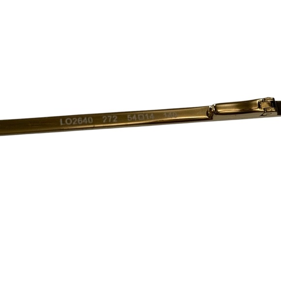 Longchamp LO2640 272 nude Eyeglasses 54 14 140 prescription lens semi cat eye - Picture 6 of 6